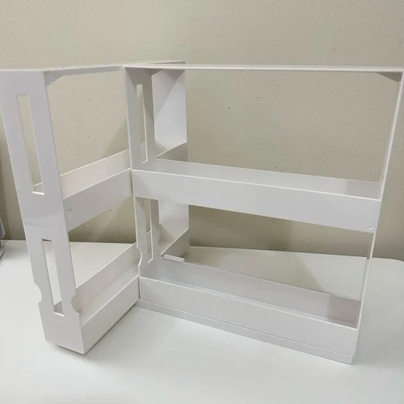 Rotating Spice Rack Organizer, Double Layer Spice Jar Holder - Picture 9 of 9